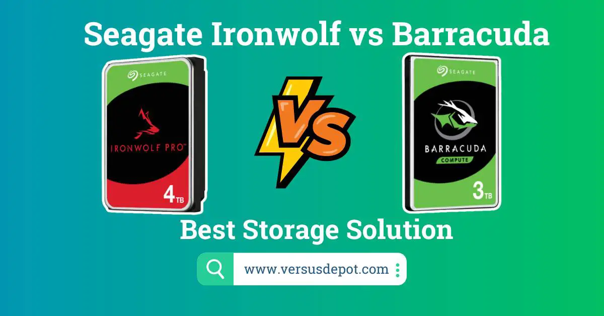 Seagate Ironwolf vs Barracuda